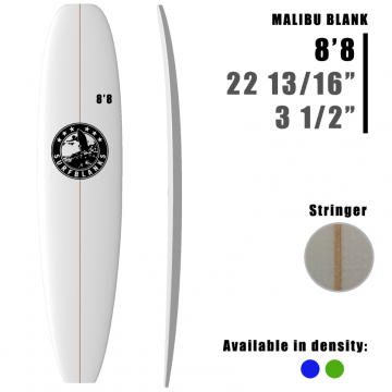 Pain de Mousse 8'8" Malibu SURFBLANKS