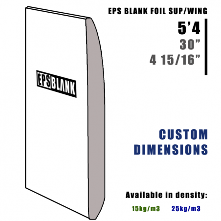 EPS BLANK Foil Sup / Asa