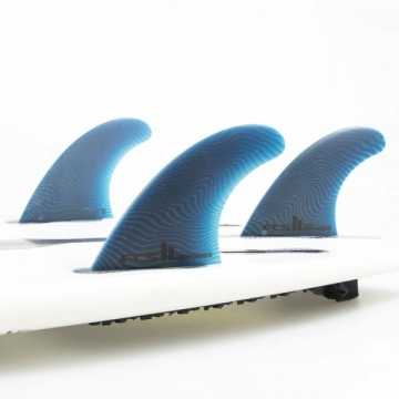 Quilhas de surf FCS II PERFORMER NEO GLASS ECO - 3 quilhas - pequenas