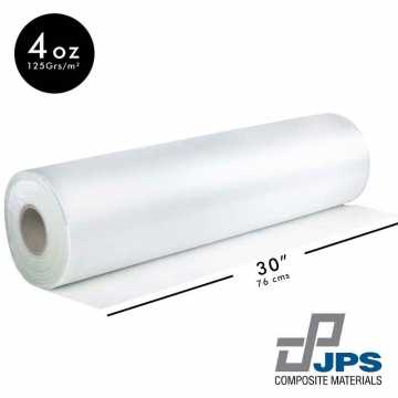 JPS Great White 4oz Fibra de vidro - 76 cm de largura