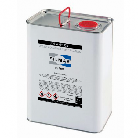 Resina Poliéster SILMAR 249BB - 5L