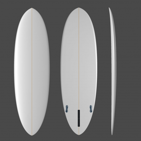 Pré-moldado EGG Round Pin Tail