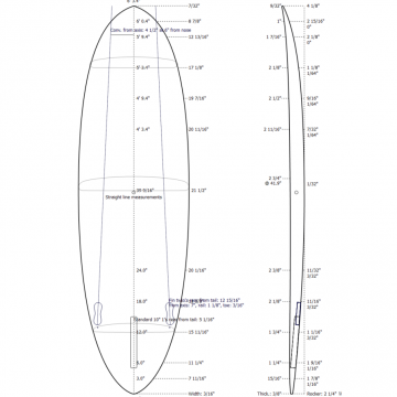 Pré-moldado EGG Round Pin Tail