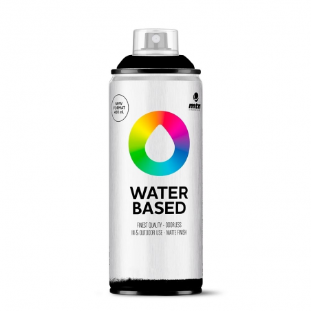 MTN à base de água 400ml - R-9011 Noir de Carbone