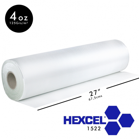 Hexcel 1522 4oz Fibra de vidro - 65 cm de largura