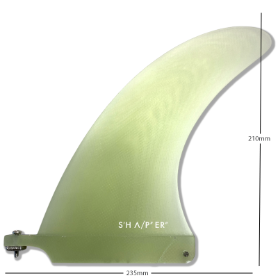 Deriva de surf Longboard Dolphin 9 - Natural