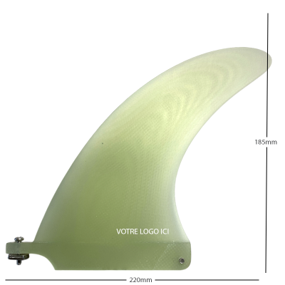 Deriva de surf Longboard Dolphin 6'5 - Natural