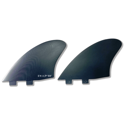 Quilhas de surf Twin Fins FK2 - Dark Volan - Sistema FCS