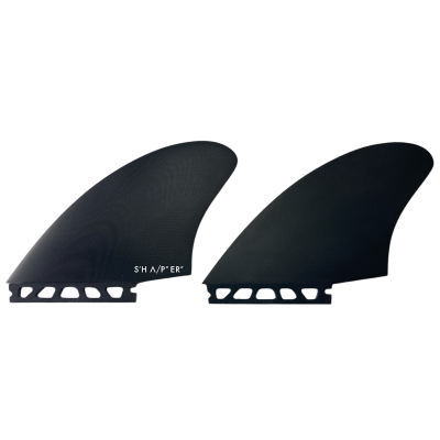 Quilhas de surf Twin Fins FK2 - Dark Volan - Sistema Futures