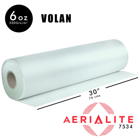 Aerialite Volan 7534 6oz Fibra de vidro - 80 cm de largura