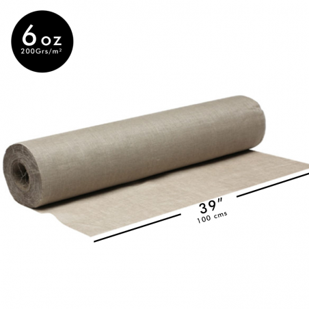 Fibra de linho l 6oz - 100cm de largura