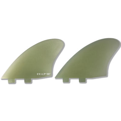 Quilhas de surf Twin Fins FK2 - Natural - Sistema FCS