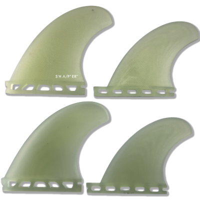 Quilhas de surf SF4 Quad - Natural - Sistema Futures
