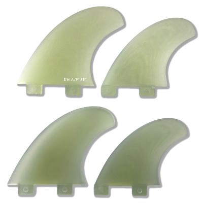 Quilhas de surf SF4 Quad - Natural - Sistema FCS