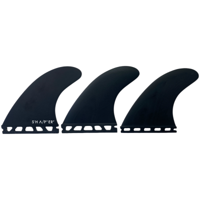 Quilhas de surf Thruster Fins G5 - Dark Volan - Sistema Futures