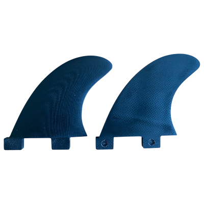 Quilhas de surfe Thruster G5 - Dark Volan - Sistema FCS