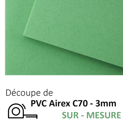 Espessura de PVC AIREX 3mm