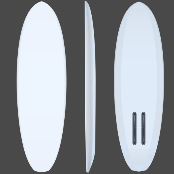 Pré-moldado Surf Foil Médio