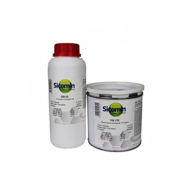 Resina epóxi espumante PB 170 + Endurecedor DM12