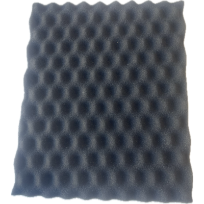 Almofada de espuma retangular com velcro para tela de areia