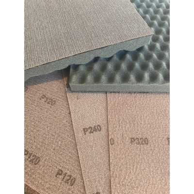 Almofada de espuma retangular com velcro para tela de areia