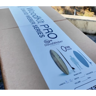 WoodKit PRO Retro Fish iPaulownia - David Weber Series