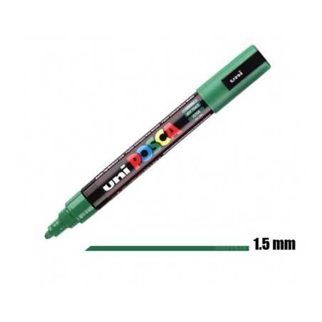 POSCA Verde Escuro 1,5mm