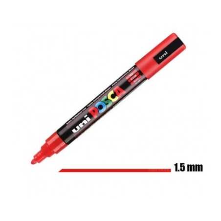POSCA Vermelho 1,5mm