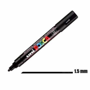 POSCA Preto 1,5mm POSCA Preto 1,5mm