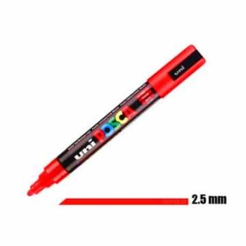 POSCA Vermelho Fluorescente 2,5mm