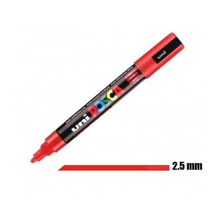 POSCA Vermelho 2,5mm