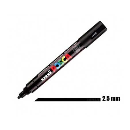 POSCA Preto 2,5 mm