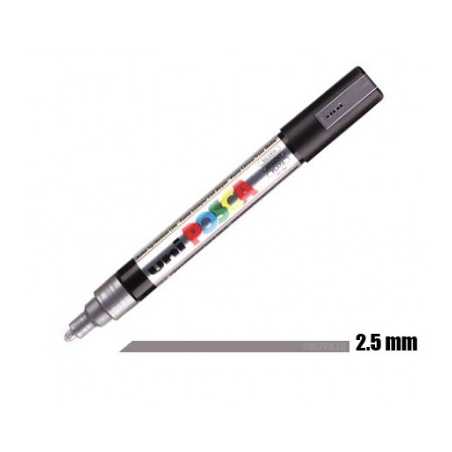 POSCA Prata 2,5 mm