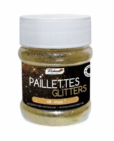Glitter Dourado - pote de 80g