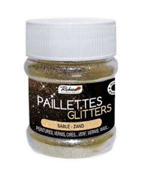 Glitter de areia - pote de 80g Glitter de areia - pote de 80g