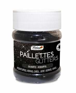 Glitter de quartzo - pote de 80g