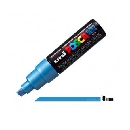 POSCA Azul Metal 8mm