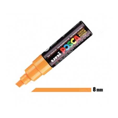 POSCA Laranja Fluorescente 8mm