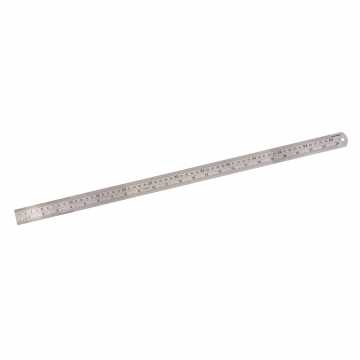 Régua de aço inoxidável 60cm polegada/cm