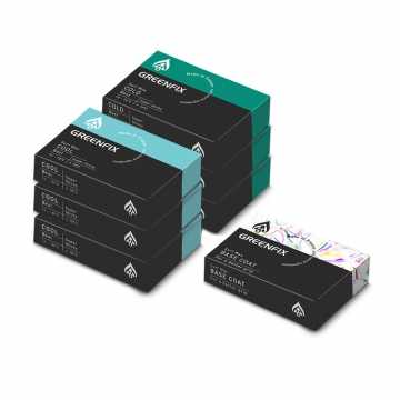 Pacote com 6 ceras + oferta de base coat