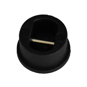 Plug de leash 21mm preto