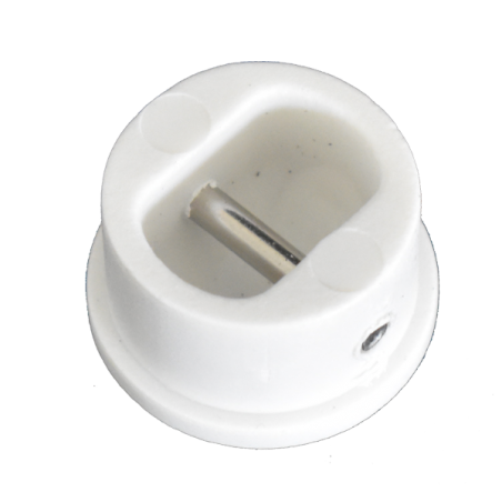 Plug de leash 21mm branco
