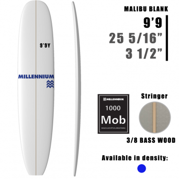 Pain de Mousse 9'9Y Longboard MILLENNIUM 3/8 BASS
